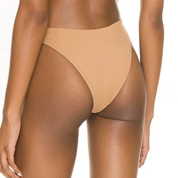 NWT X TESSA BROOKS One Piece Swimsuit, Camel - Picture 4 of 9